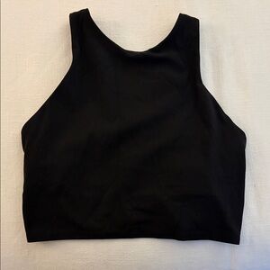 Athleta Black Crop Top